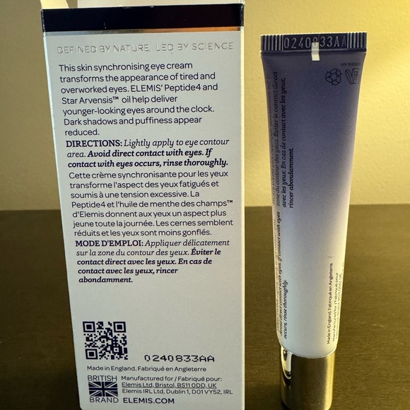 Elemis Peptide4 Recover Eye Cream .5 oz 15 ml Full Size NIB - Picture 2 of 5
